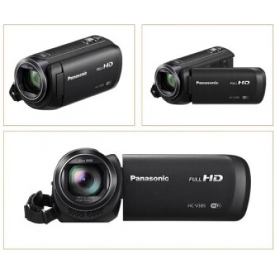 松下（Panasonic）HC-V385攝像機(jī)套機(jī) 含支架配件存儲(chǔ)卡